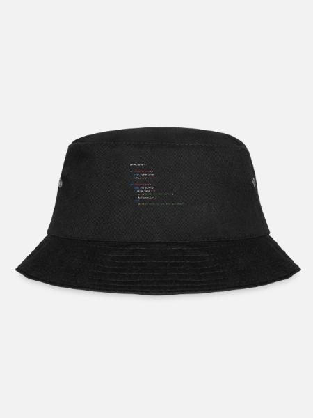 Programmierer Informatiker Nerd Softwareingenieur - Bucket Hat - Schwarz
