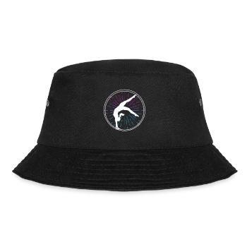Turnen Rhönrad Gymnsatik Turntrainer Sportverein T - Bucket Hat - Schwarz - Vorne - Lela (165cm)