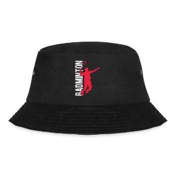 Badminton - Bucket Hat - Schwarz - Vorne - Lela (165cm)