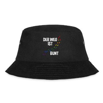 Schullehrer Lehrer - Bucket Hat - Schwarz - Vorne - Lela (165cm)