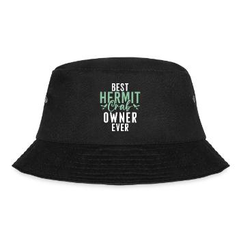 Einsiedlerkrebs-Geschenke - Bucket Hat - Schwarz - Vorne - Lela (165cm)