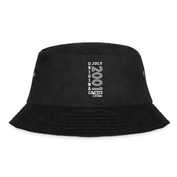 22nd Birthday Man July Vintage 2001 Legendary - Bucket Hat - black - Front - Lela (165cm)