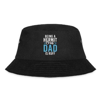 Einsiedlerkrebs-Geschenke - Bucket Hat - Schwarz - Vorne - Lela (165cm)