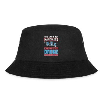Drone Racing You Can't Buy Happiness But Fpv Race - Bucket Hat - black - Front - Lela (165cm)