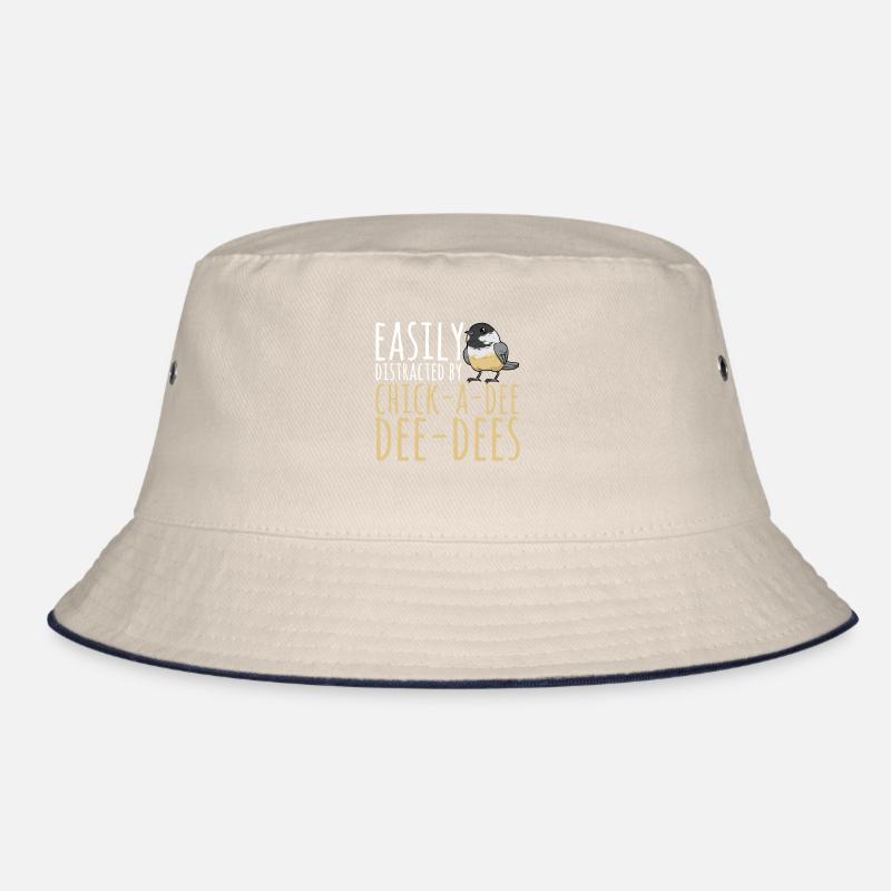 Bird Chickadee Bird Watching Bucket Hat