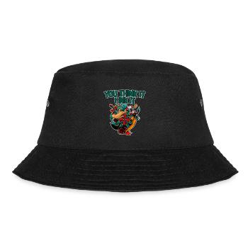 You Think It, I Ink It 2 - Bucket Hat - Schwarz - Vorne - Lela (165cm)