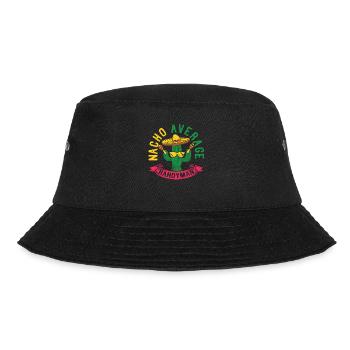 Nacho Average Handyman Funny DIY Fix It Mexican - Bucket Hat - Schwarz - Vorne - Lela (165cm)