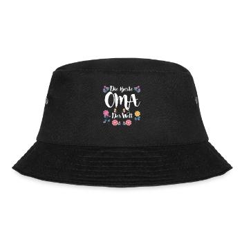 Weltbeste Oma Muttertag coole Oma Granny - Bucket Hat - Schwarz - Vorne - Lela (165cm)
