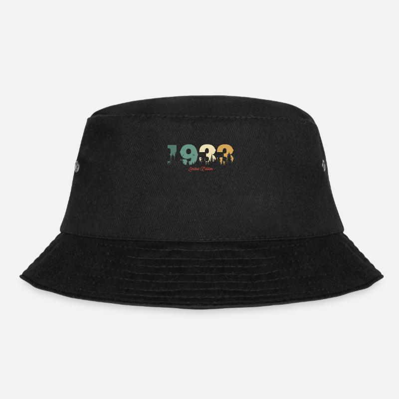 1933 Limitierte Auflage - Bucket Hat - Schwarz