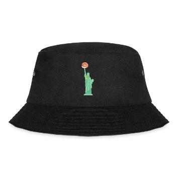 Sesame Bagel New York Jewish Deli - Bucket Hat - Schwarz - Vorne - Lela (165cm)