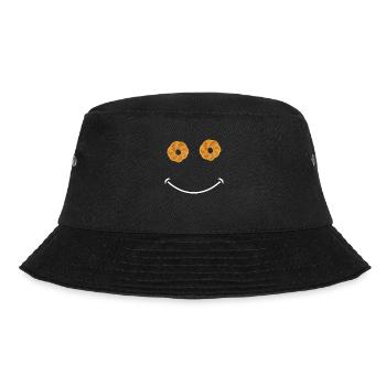 Sesame Bagel New York Jewish Deli - Bucket Hat - Schwarz - Vorne - Lela (165cm)