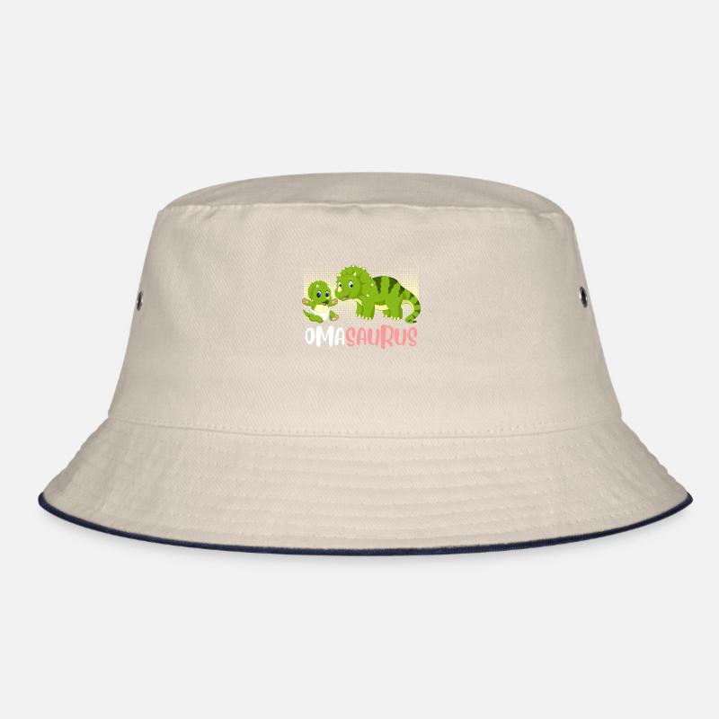 Omasaurus Muttertag Großmutter Saurus Omi Bucket Hat