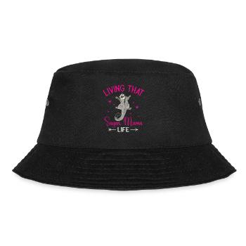 Kurzkopfgleitbeutler Sugar Glider - Bucket Hat - Schwarz - Vorne - Lela (165cm)