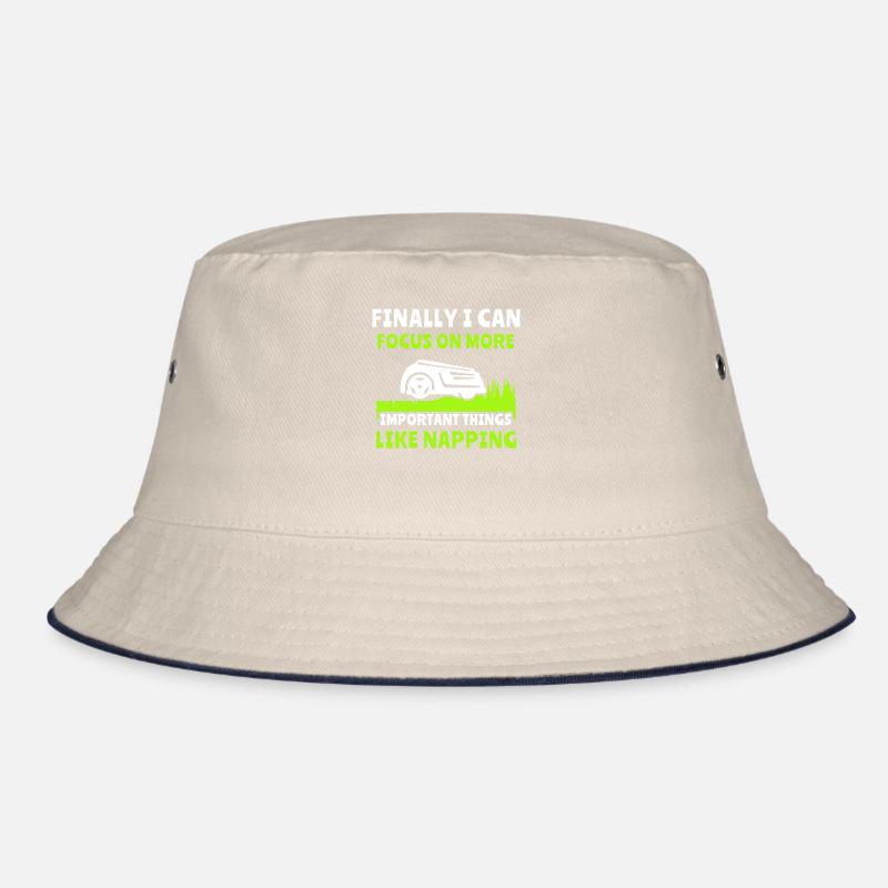 Robotic lawn mower Robot lawn mower Bucket Hat