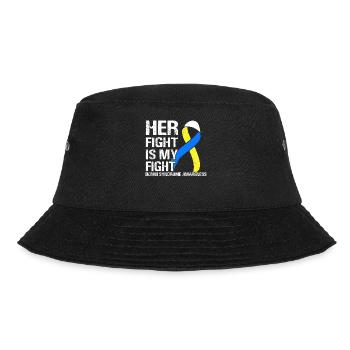 Down Syndrome Awareness - Bucket Hat - black - Front - Lela (165cm)