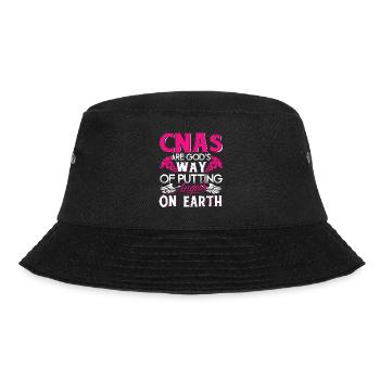CNA God Made CNA - Bucket Hat - black - Front - Lela (165cm)