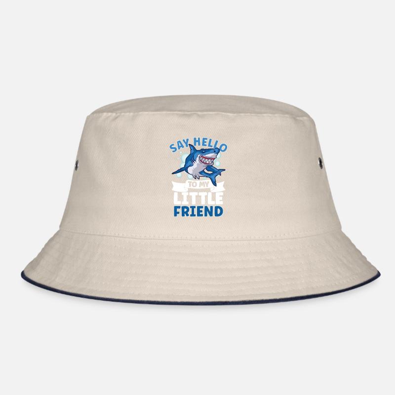 Shark Ocean Predator Scuba Diver Tauchen Bucket Hat