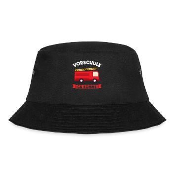 Vorschulung Vorschulkind Schule Geschenk - Bucket Hat - Schwarz - Vorne - Lela (165cm)