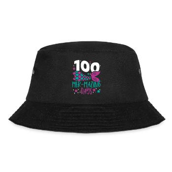 100 Mer-Mazing Days 100 Days of School 100th Day - Bucket Hat - black - Front - Lela (165cm)