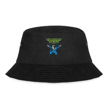 Indoor Skydiving Cool Indoor Fallschirmspringen - Bucket Hat - black - Front - Lela (165cm)