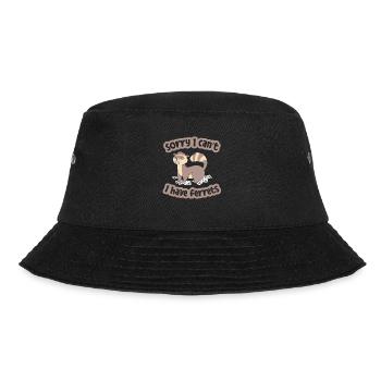 Ferret Iltis Funny - Bucket Hat - black - Front - Lela (165cm)