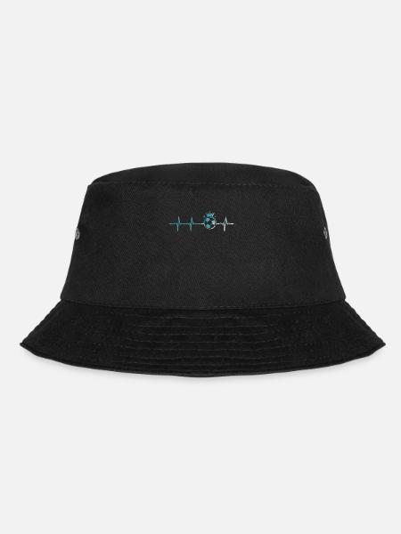 Heartbeat Football Pulse Footballer Cadeau - Bob - noir