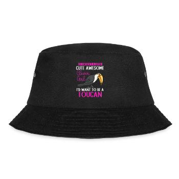 Toucan Bird Rainforest - Bucket Hat - black - Front - Lela (165cm)