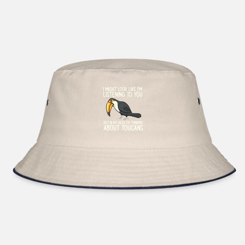 Toucan Bird Rainforest Bucket Hat