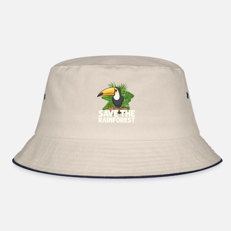 Tukan Vogel Regenwald Bucket Hat