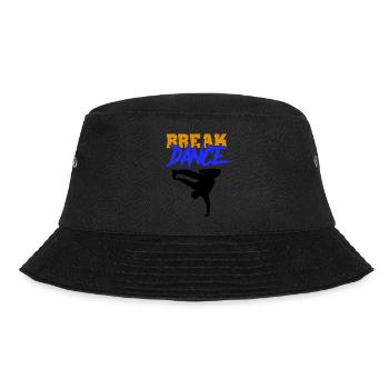 break dance - Bucket Hat - Schwarz - Vorne - Lela (165cm)