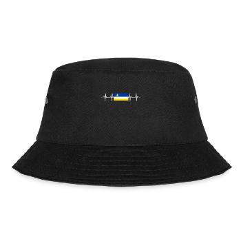 Russian Flag - Buryatia - Bucket Hat - black - Front - Lela (165cm)