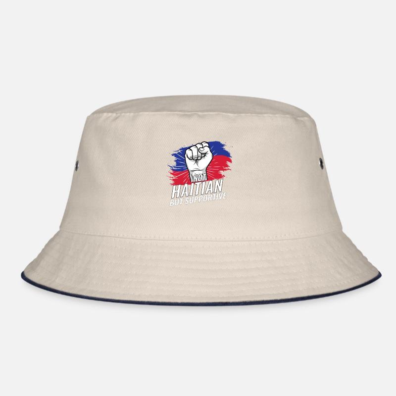 Pas haïtien mais soutient Haïti Pays drapeau Bob