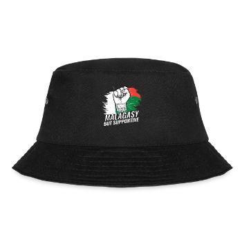 Pas malgache mais favorable au drapeau de Madagascar - Bob - noir - Devant - Lela (165cm)