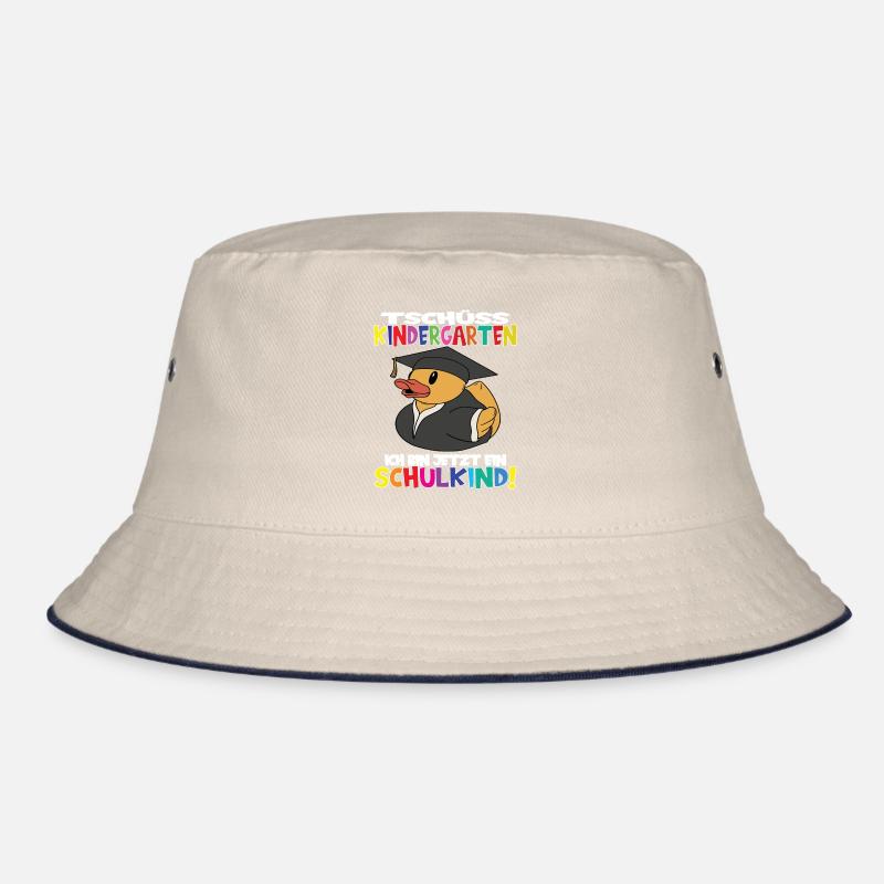 Tschüss Kindergarten Ich Bin Jetzt Ein Schulkind! Bucket Hat