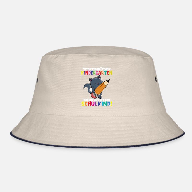 Tschüss Kindergarten Ich Bin Jetzt Ein Schulkind! Bucket Hat