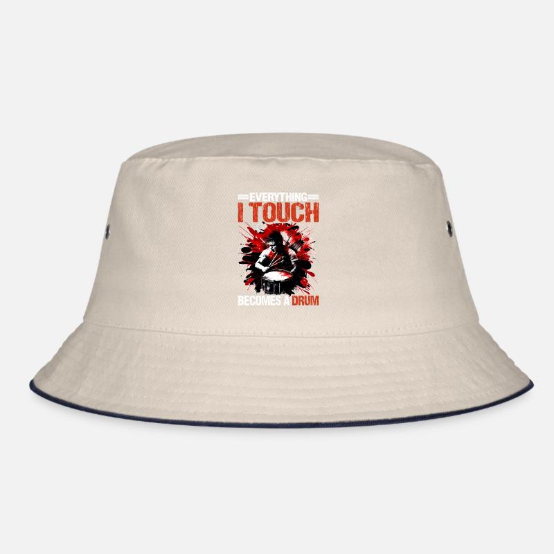 Everything I Touch Becomes A Drum 17 Bucket Hat