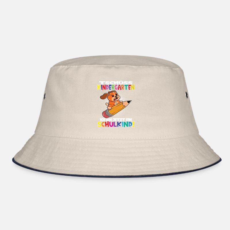 Tschüss Kindergarten Ich Bin Jetzt Ein Schulkind! Bucket Hat