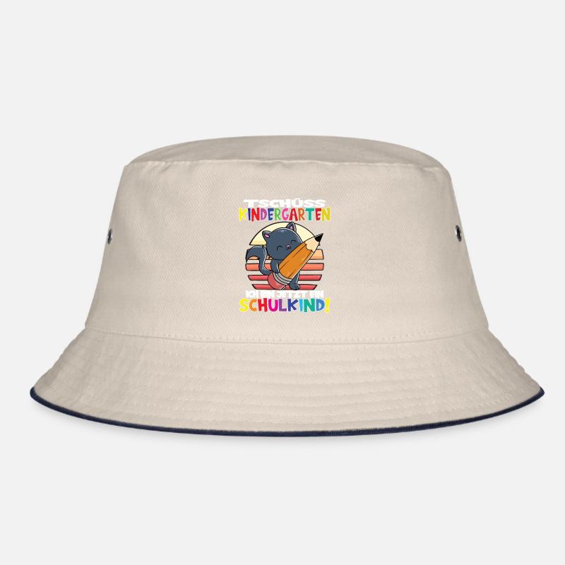 Tschüss Kindergarten Ich Bin Jetzt Ein Schulkind! Bucket Hat