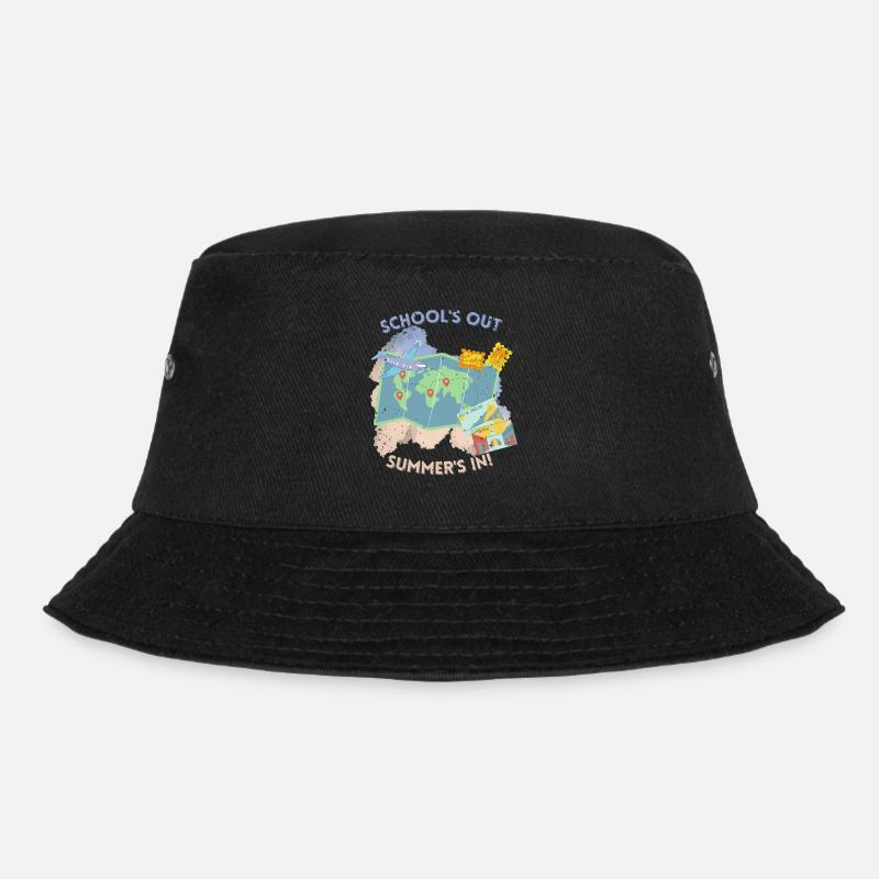 School's out summer's in! - Bucket Hat - black