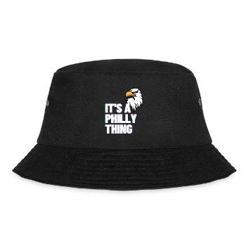 IT'S A PHILLY THING - Bucket Hat - black - Front - Lela (165cm)