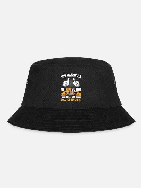 68 Geburtstag 68 Jahre 68 Lebensjahr 68 Lebenalter - Bucket Hat - Schwarz