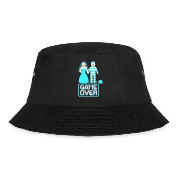 Junggesellenabschied Poltern Polterabend JGA - Bucket Hat - Schwarz - Vorne - Lela (165cm)
