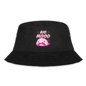 Costume de Blobfish - Visage de poisson Blob laid - - Bob - noir - Devant - Lela (165cm)