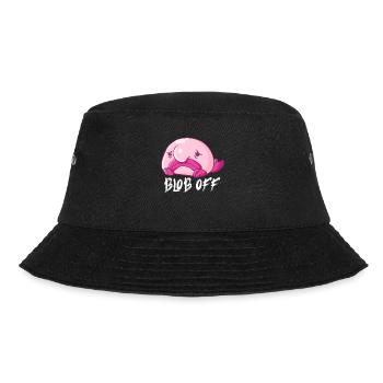 Costume de Blobfish - Visage de poisson Blob laid - - Bob - noir - Devant - Lela (165cm)