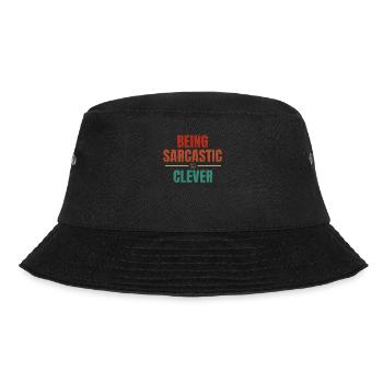 Schwarzer Humor - Bucket Hat - Schwarz - Vorne - Lela (165cm)