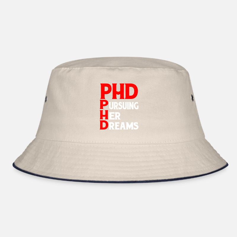 Phd Pursuing Her Dreams 8 Bucket Hat