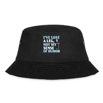 Ich habe mein Bein verloren, nicht meinen Sinn für - Bucket Hat - Schwarz - Vorne - Lela (165cm)
