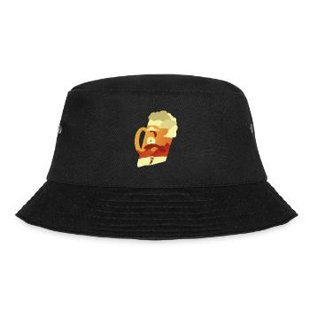 Lustiger Fallschirmspringer-Spruch Skydiver - Bucket Hat - Schwarz - Vorne - Lela (165cm)