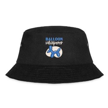 Ballonflüsterer Ballonverdrehung Ballonmodellierun - Bucket Hat - Schwarz - Vorne - Lela (165cm)
