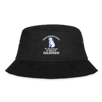 Gifts for Dalmatian Lovers - Bucket Hat - Schwarz - Vorne - Lela (165cm)